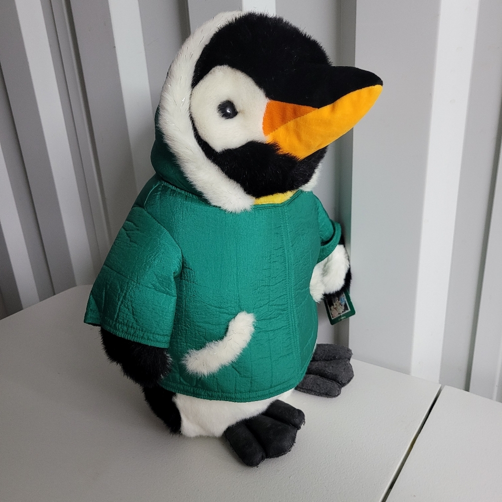 Jumbo Penguin plush vintage JcPenny Holiday Collection NWT